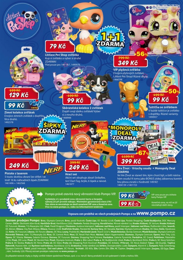 leták Pompo strana 1 leták Pompo strana 1