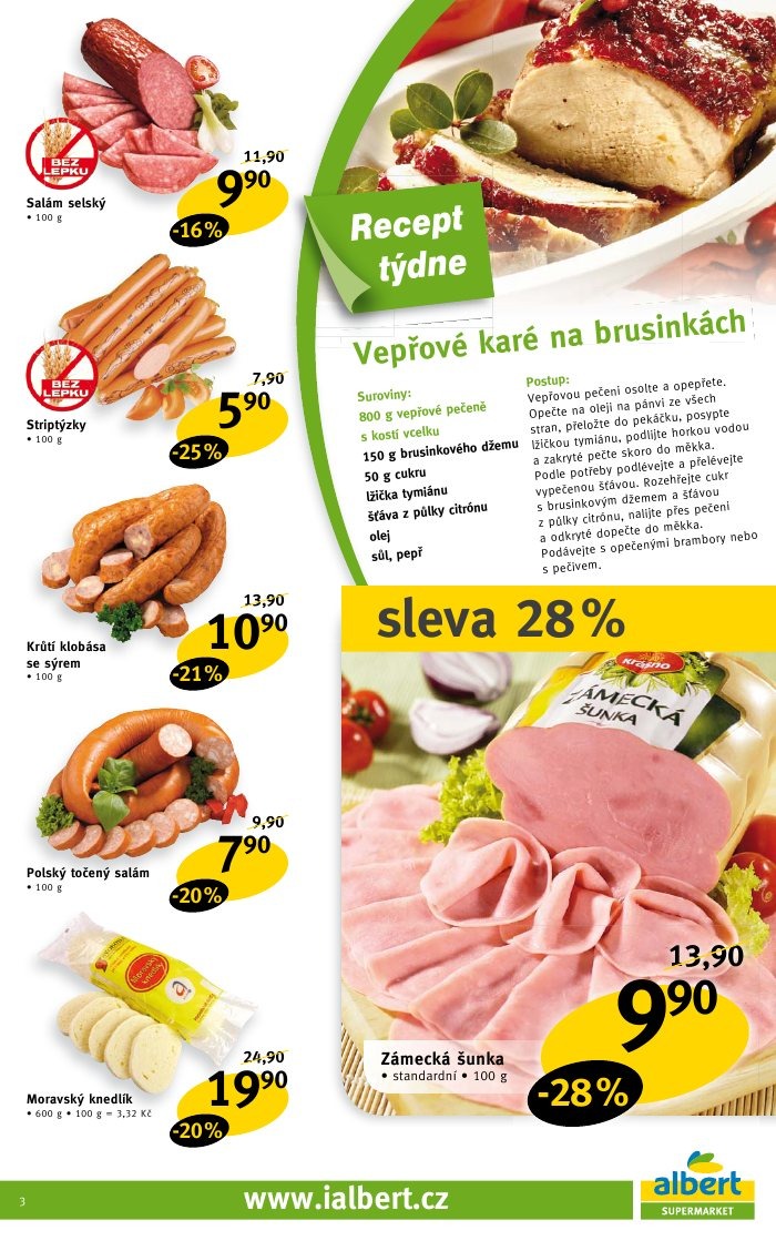 leták Albert strana 1 leták Albert strana 1