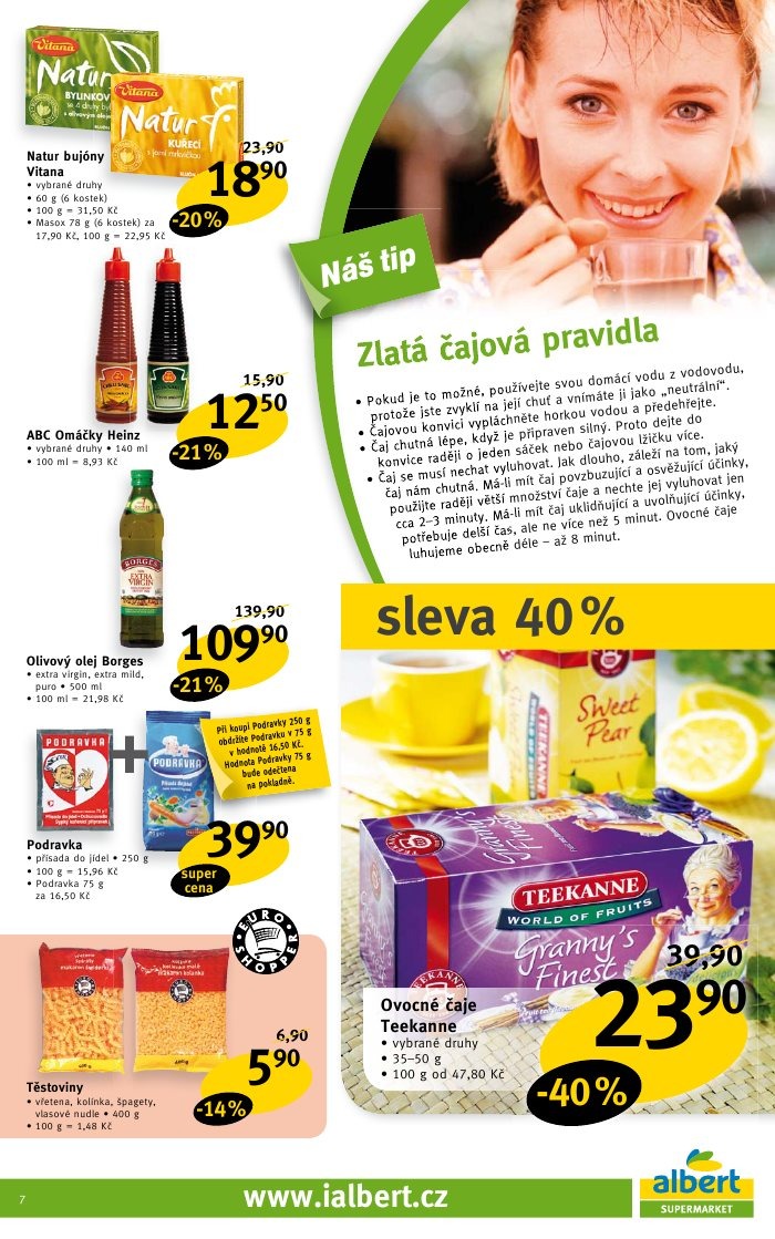 leták Albert strana 1 leták Albert strana 1