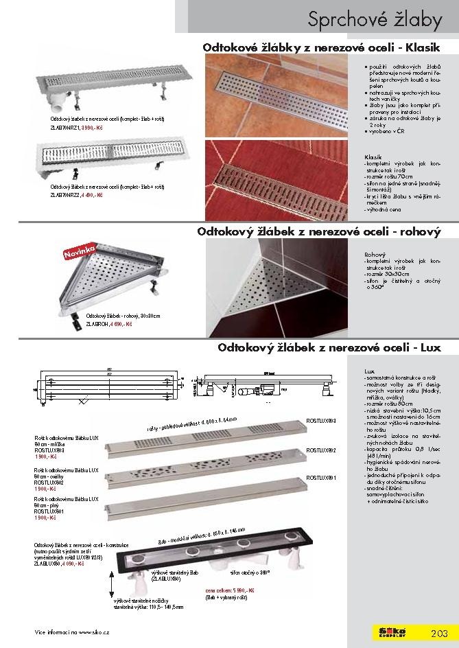 leták Siko koupelny katalog 3. část strana 1 leták Siko koupelny katalog 3. část strana 1