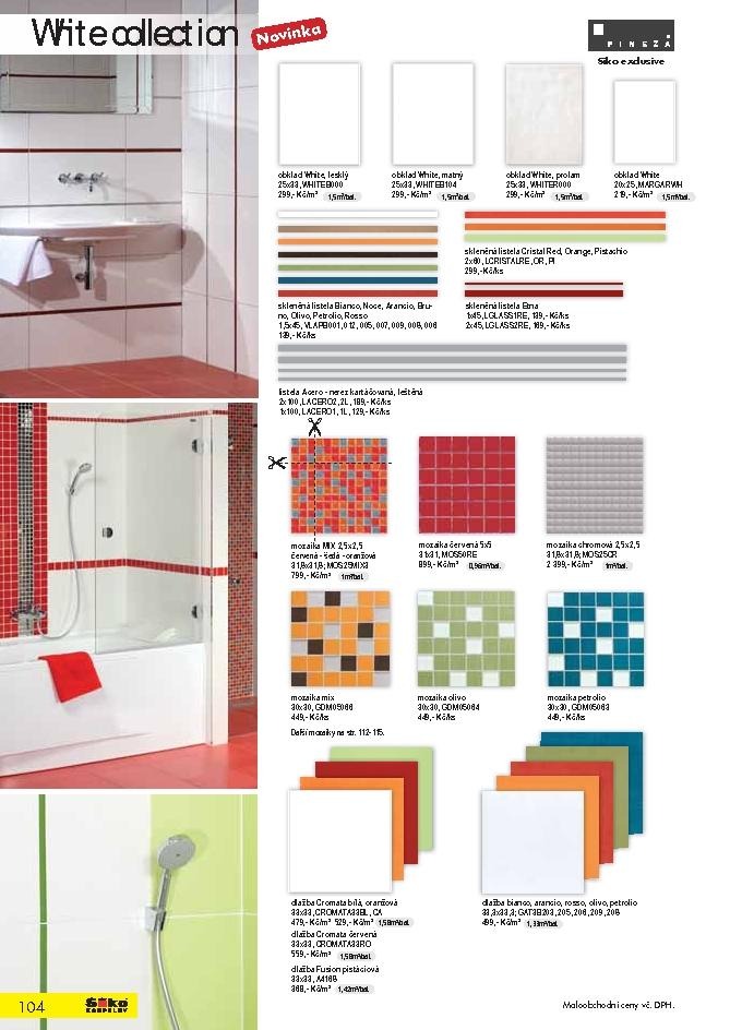 leták Siko koupelny katalog 2. část strana 1 leták Siko koupelny katalog 2. část strana 1