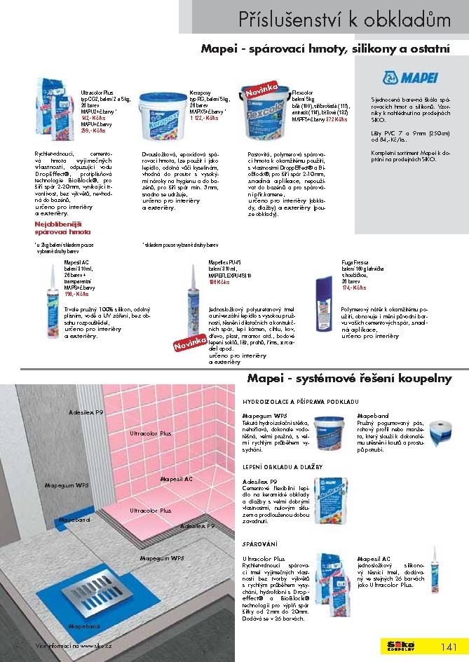 leták Siko koupelny katalog 2. část strana 1 leták Siko koupelny katalog 2. část strana 1