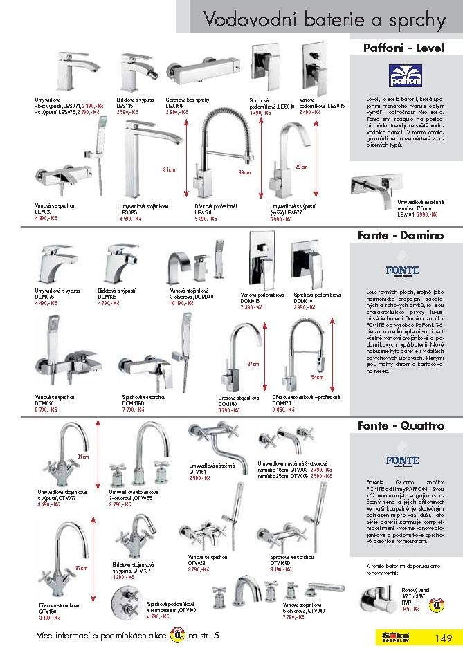 leták Siko koupelny katalog 2. část strana 1 leták Siko koupelny katalog 2. část strana 1