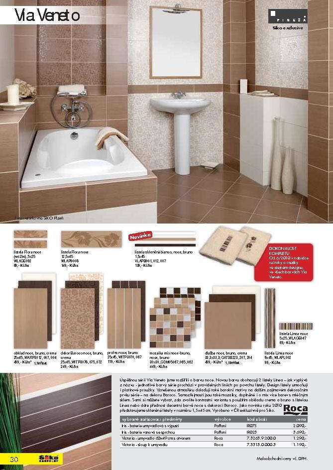 leták Siko koupelny katalog 1. část strana 1 leták Siko koupelny katalog 1. část strana 1