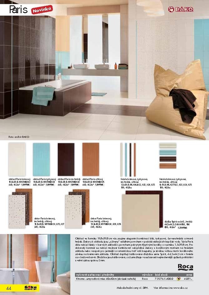leták Siko koupelny katalog 1. část strana 1 leták Siko koupelny katalog 1. část strana 1