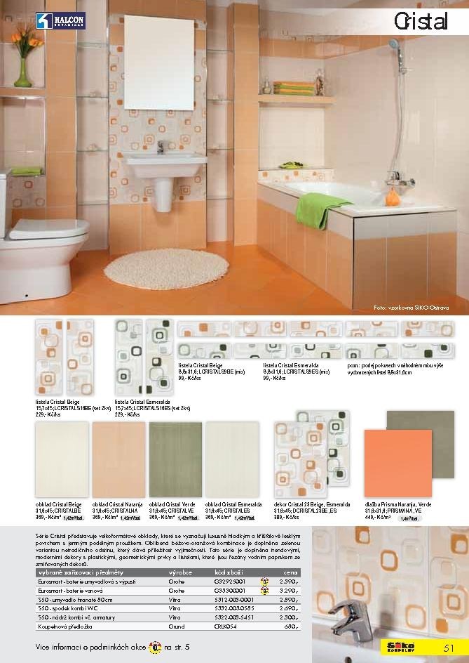 leták Siko koupelny katalog 1. část strana 1 leták Siko koupelny katalog 1. část strana 1