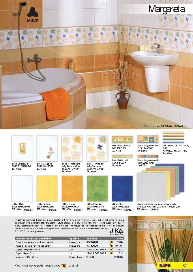 leták Siko koupelny katalog 1. část strana 1 leták Siko koupelny katalog 1. část strana 1