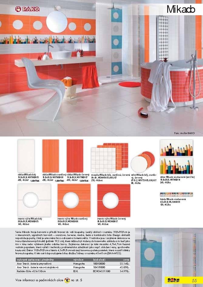 leták Siko koupelny katalog 1. část strana 1 leták Siko koupelny katalog 1. část strana 1