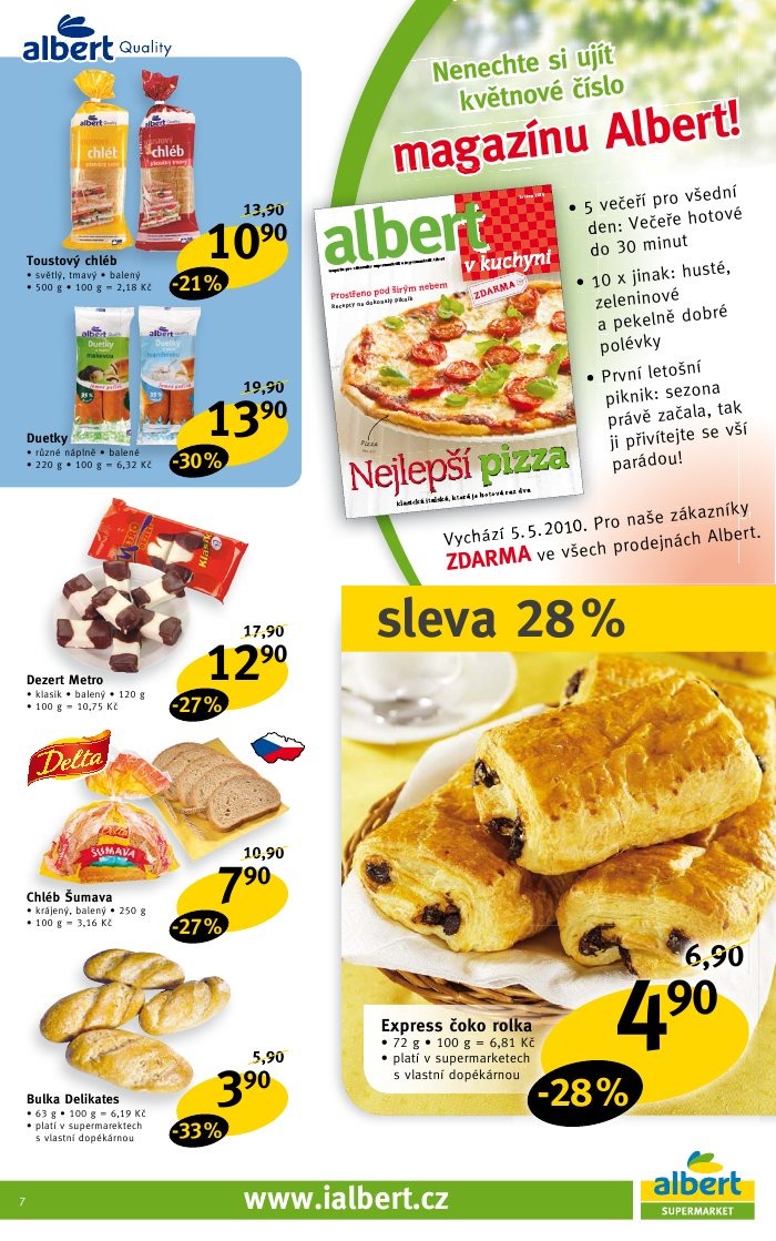 leták Albert strana 1 leták Albert strana 1