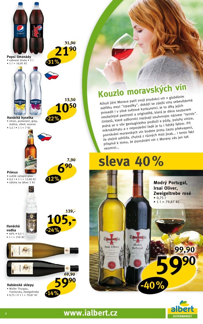 leták Albert strana 1 leták Albert strana 1