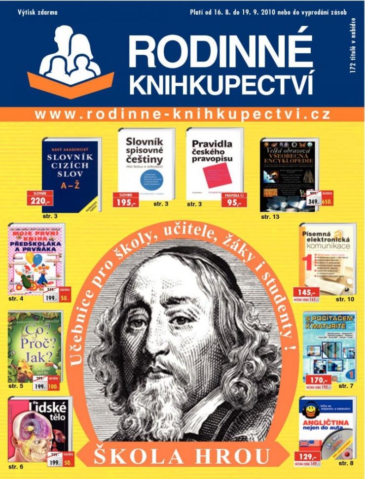 leták Rodinné knihkupectví leták strana 1 leták Rodinné knihkupectví leták strana 1