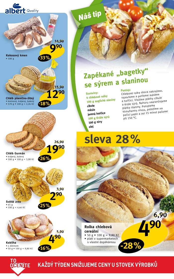 leták Albert strana 1 leták Albert strana 1