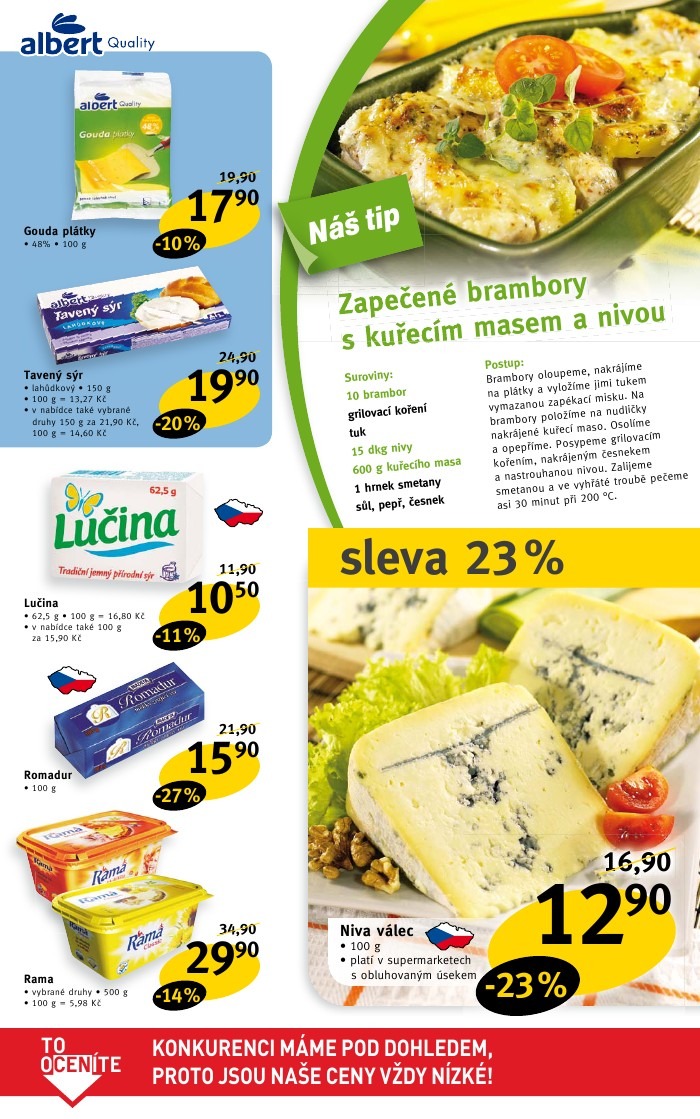 leták Albert strana 1 leták Albert strana 1