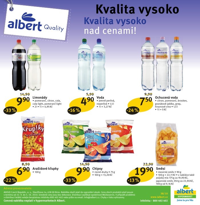 leták Albert strana 1 leták Albert strana 1