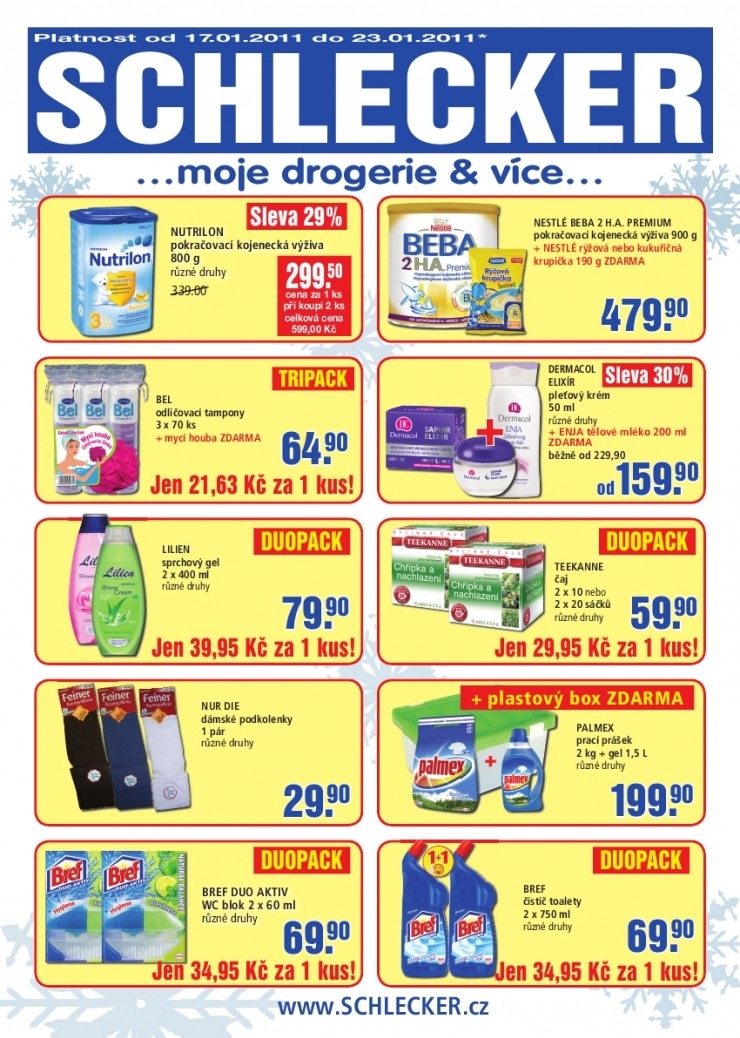 leták Schlecker leták strana 1 leták Schlecker leták strana 1