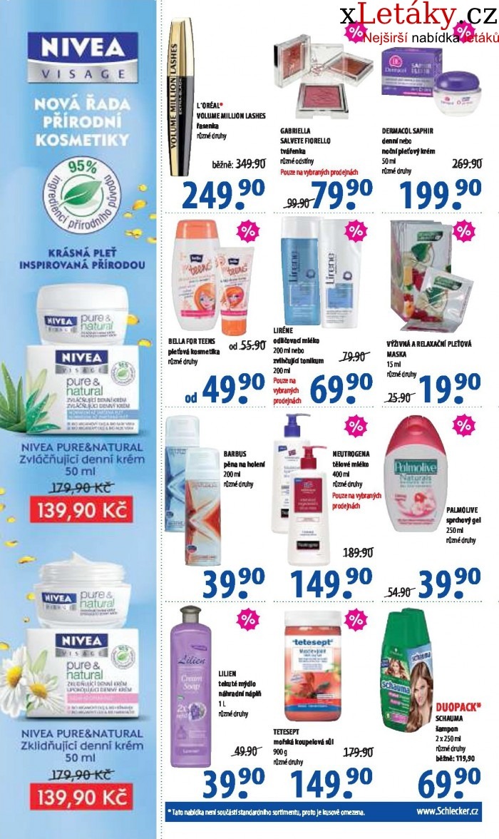 leták Schlecker akční leták strana 1 leták Schlecker akční leták strana 1