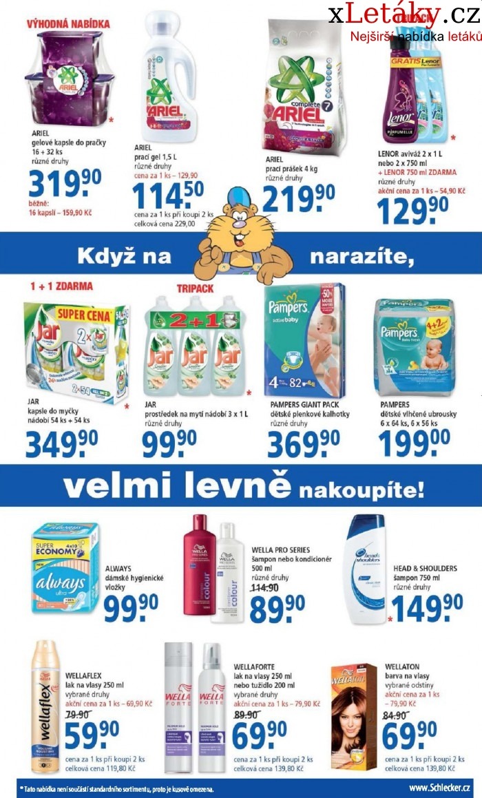 leták Schlecker akční leták strana 1 leták Schlecker akční leták strana 1