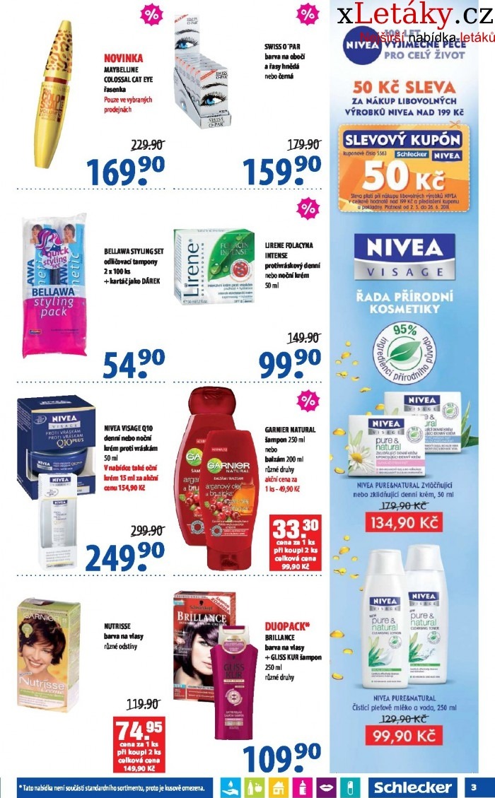 leták Schlecker akční leták strana 1 leták Schlecker akční leták strana 1