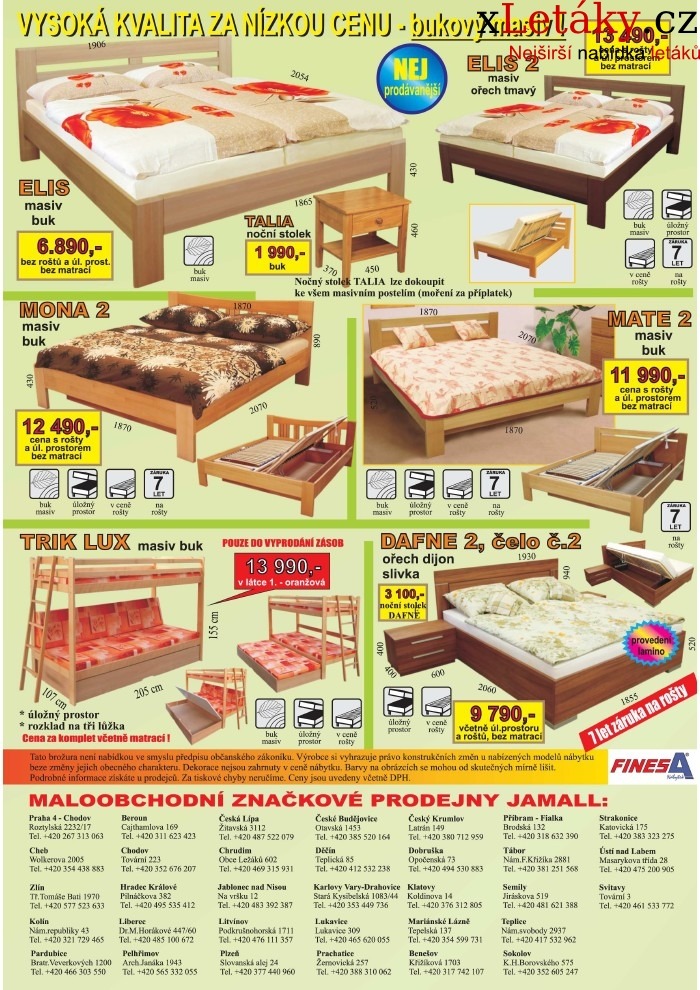 leták Jamall nábytek leták strana 1 leták Jamall nábytek leták strana 1