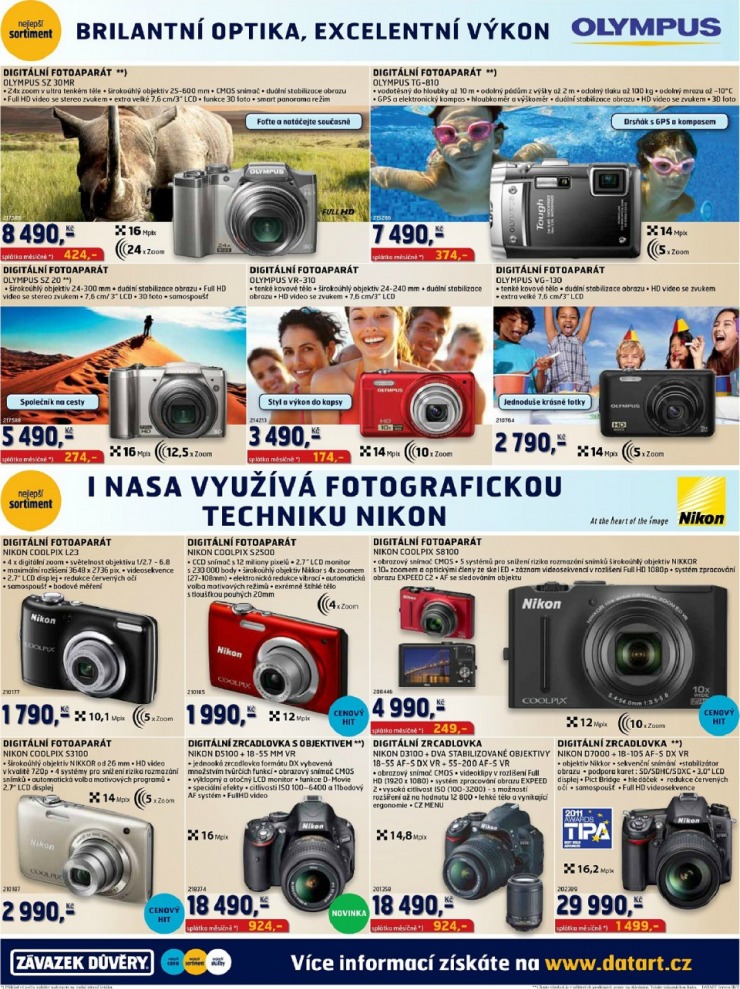 leták Datart strana 1 leták Datart strana 1