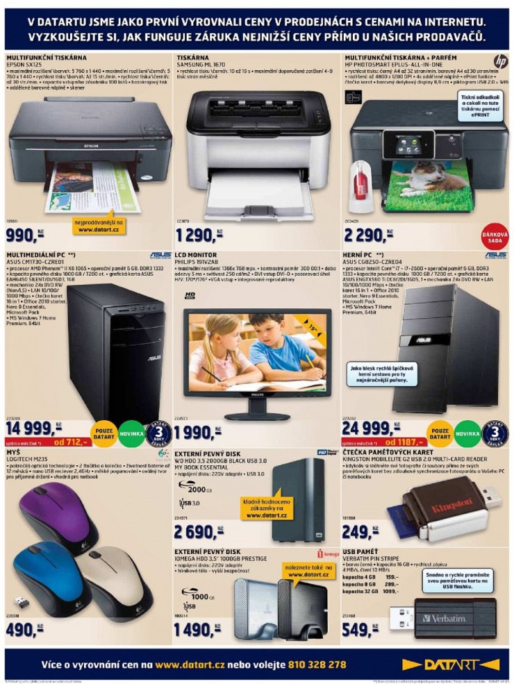leták Datart strana 1 leták Datart strana 1