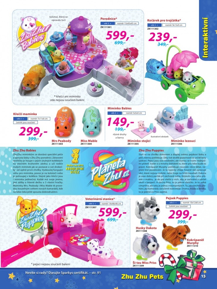 leták Sparkys strana 1 leták Sparkys strana 1