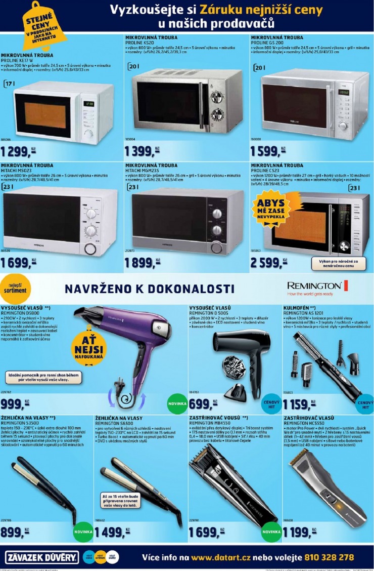 leták Datart strana 1 leták Datart strana 1