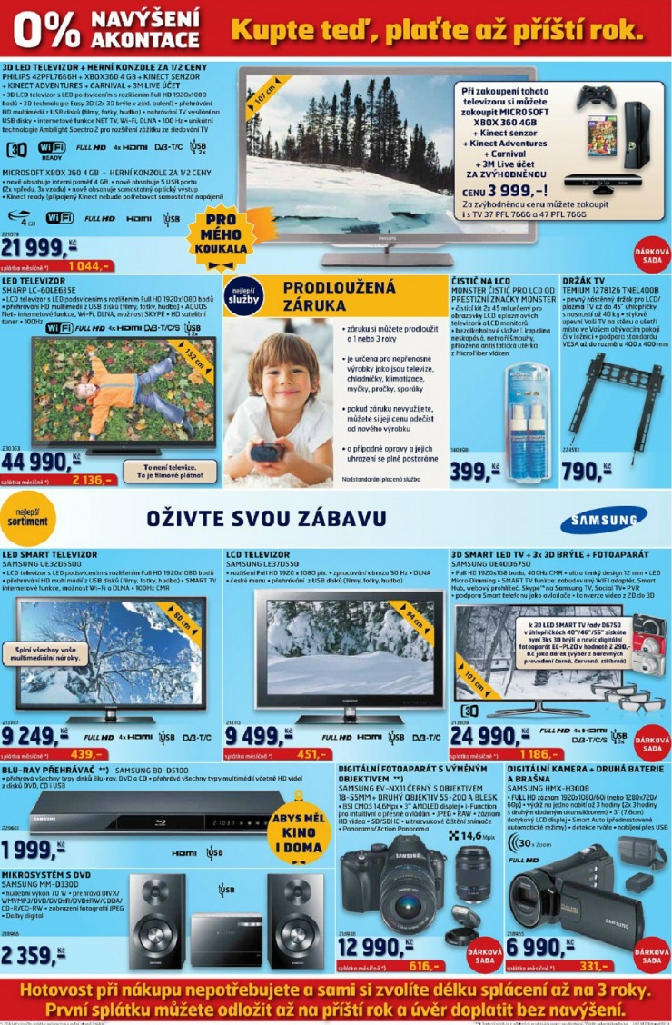 leták Datart strana 1 leták Datart strana 1