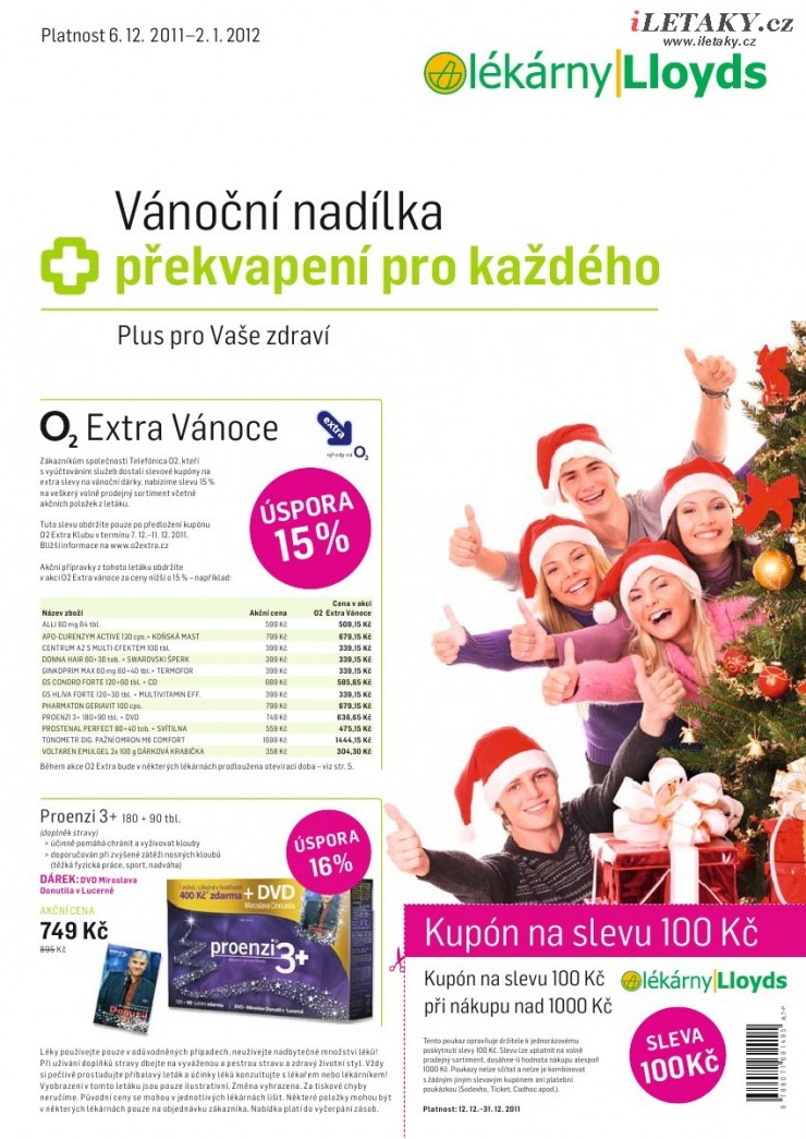leták Lloyds lékárna strana 1 leták Lloyds lékárna strana 1