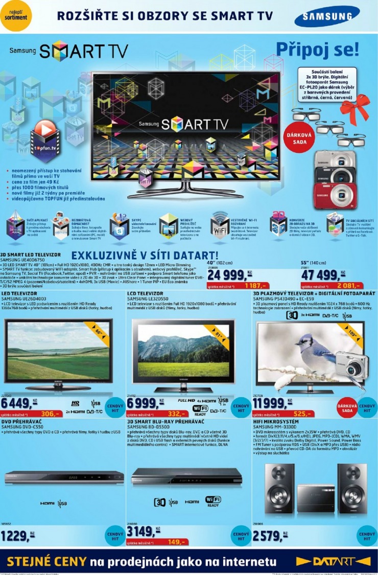 leták Datart strana 1 leták Datart strana 1