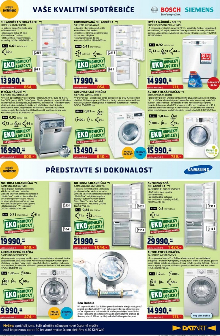 leták Datart strana 1 leták Datart strana 1