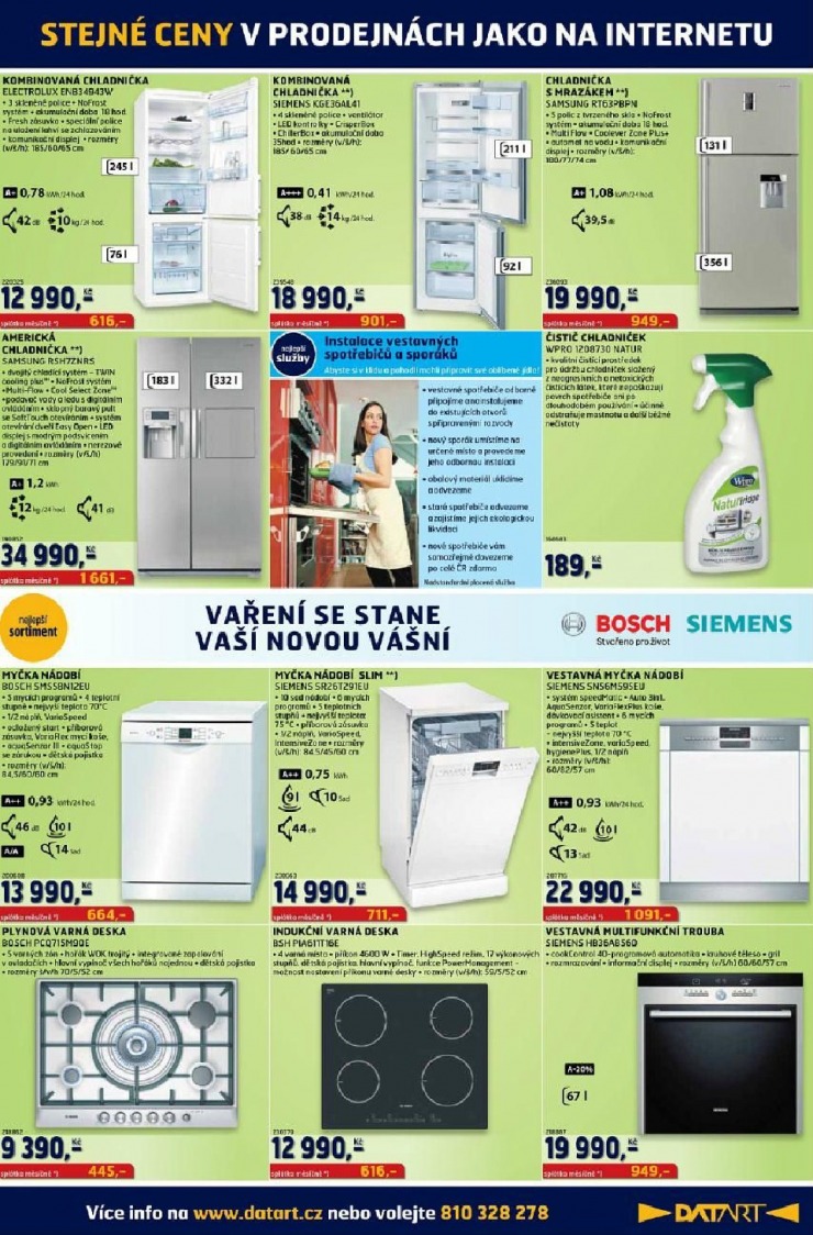 leták Datart strana 1 leták Datart strana 1