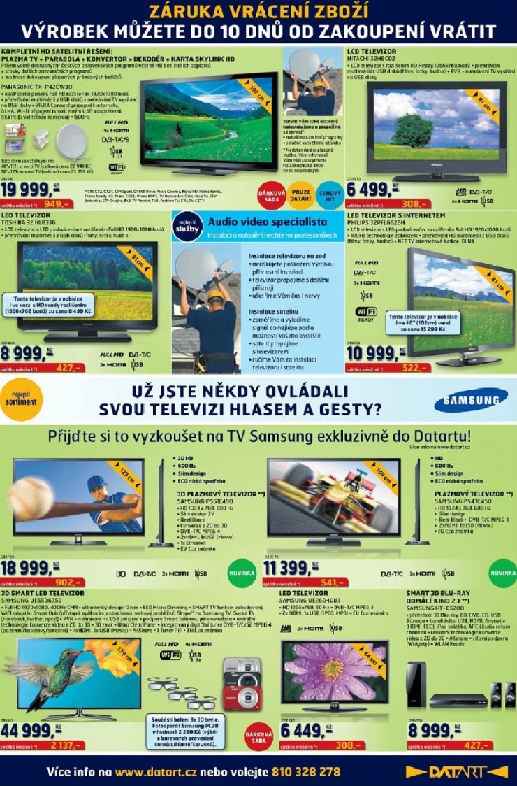 leták Datart strana 1 leták Datart strana 1