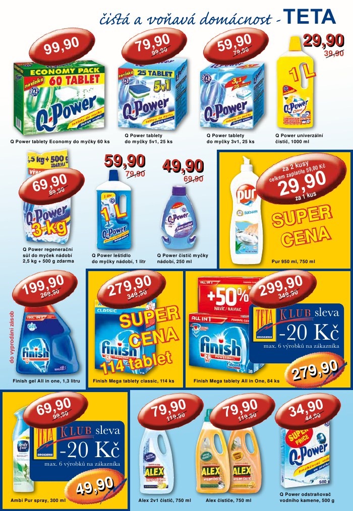 leták TETA drogerie strana 1 leták TETA drogerie strana 1
