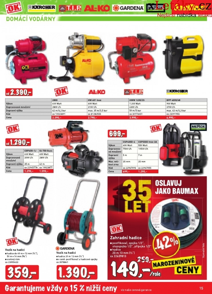leták Baumax aktuální leták strana 1 leták Baumax aktuální leták strana 1