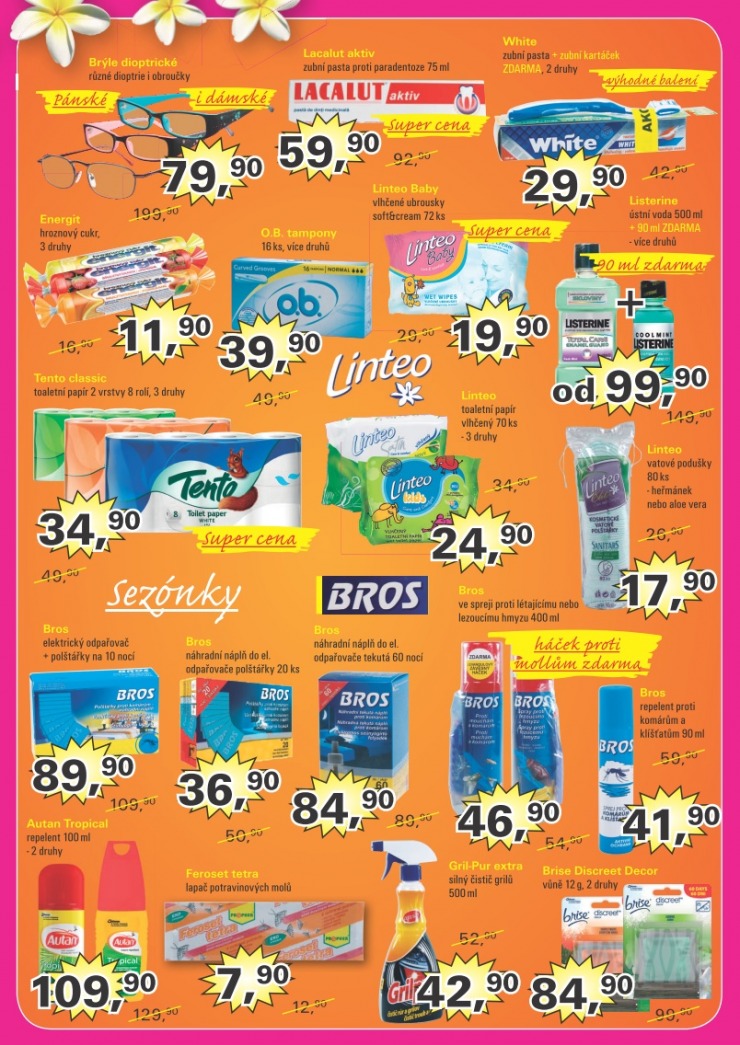 leták Jasmín drogerie strana 1 leták Jasmín drogerie strana 1