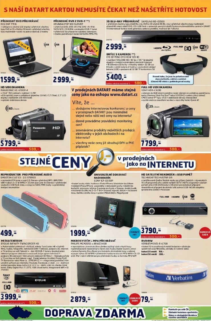 leták Datart strana 1 leták Datart strana 1