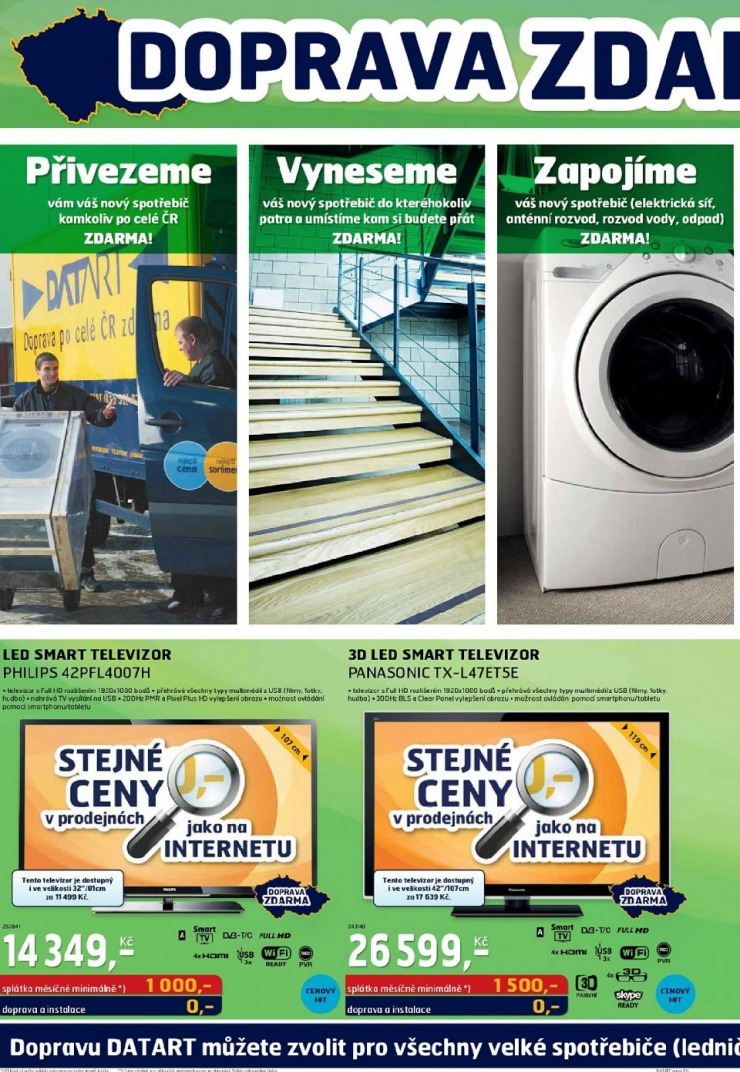 leták Datart strana 1 leták Datart strana 1