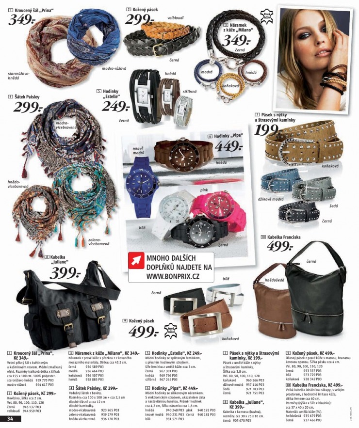 leták Bonprix strana 1 leták Bonprix strana 1