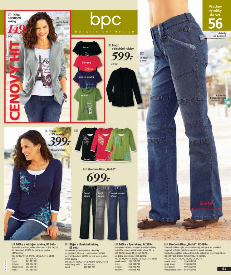 leták Bonprix strana 1 leták Bonprix strana 1