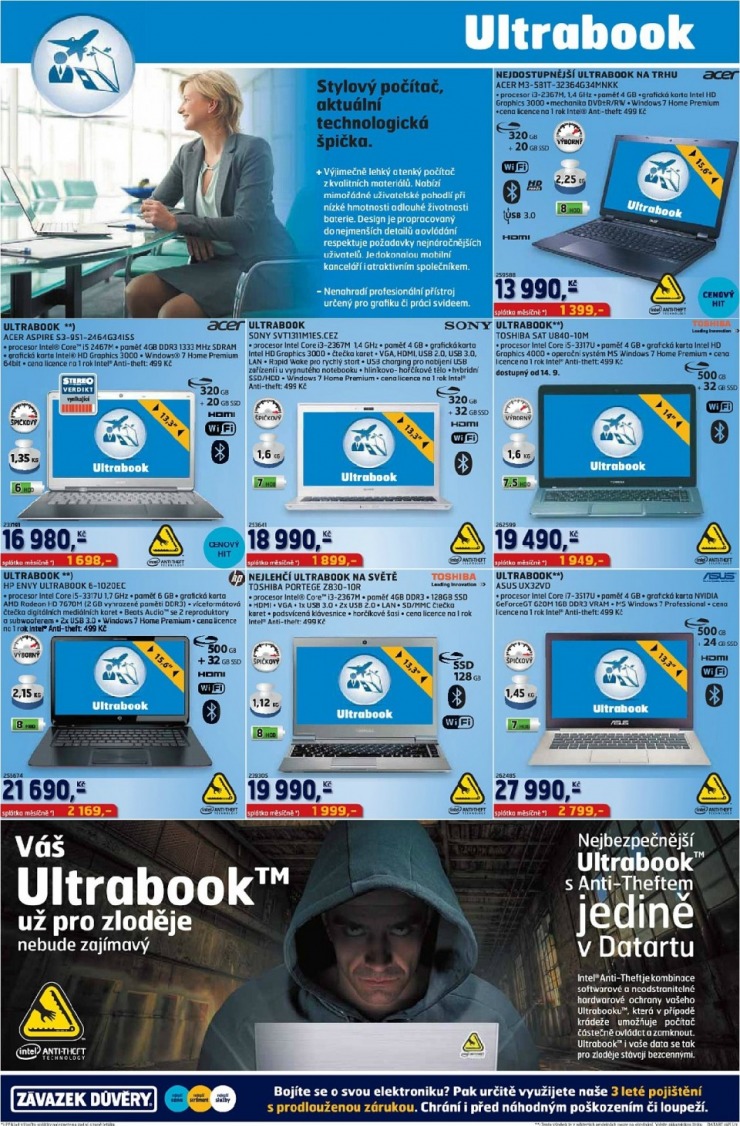 leták Datart strana 1 leták Datart strana 1