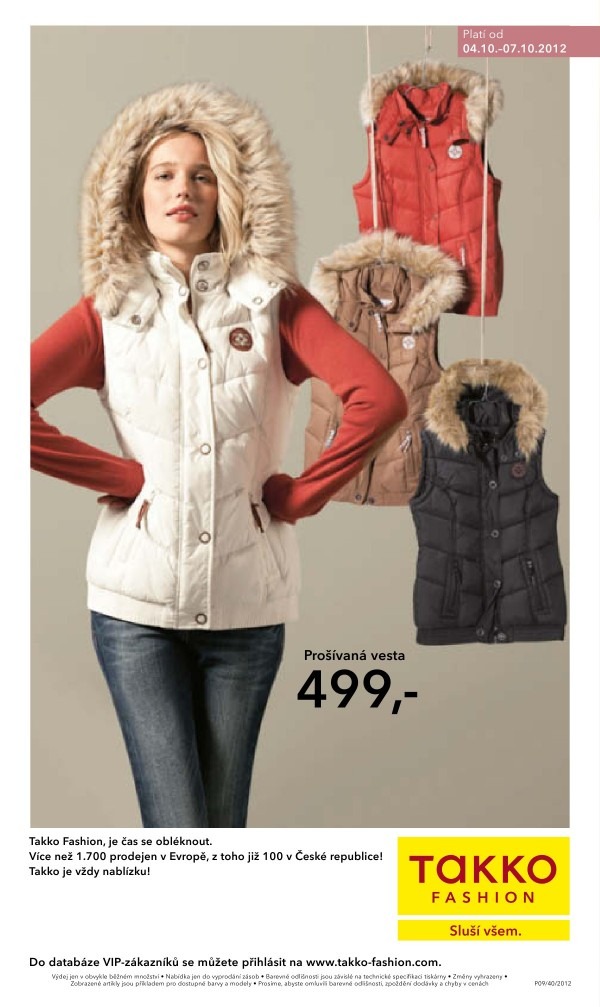 leták Takko fashion strana 1 leták Takko fashion strana 1