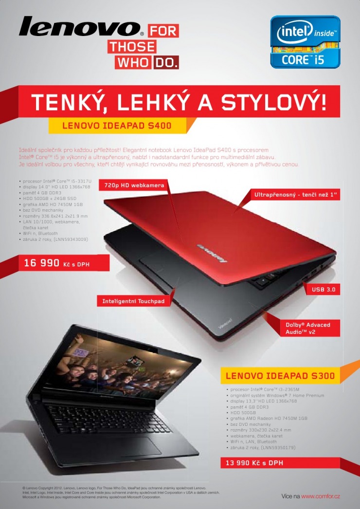 leták Comfor strana 1 leták Comfor strana 1