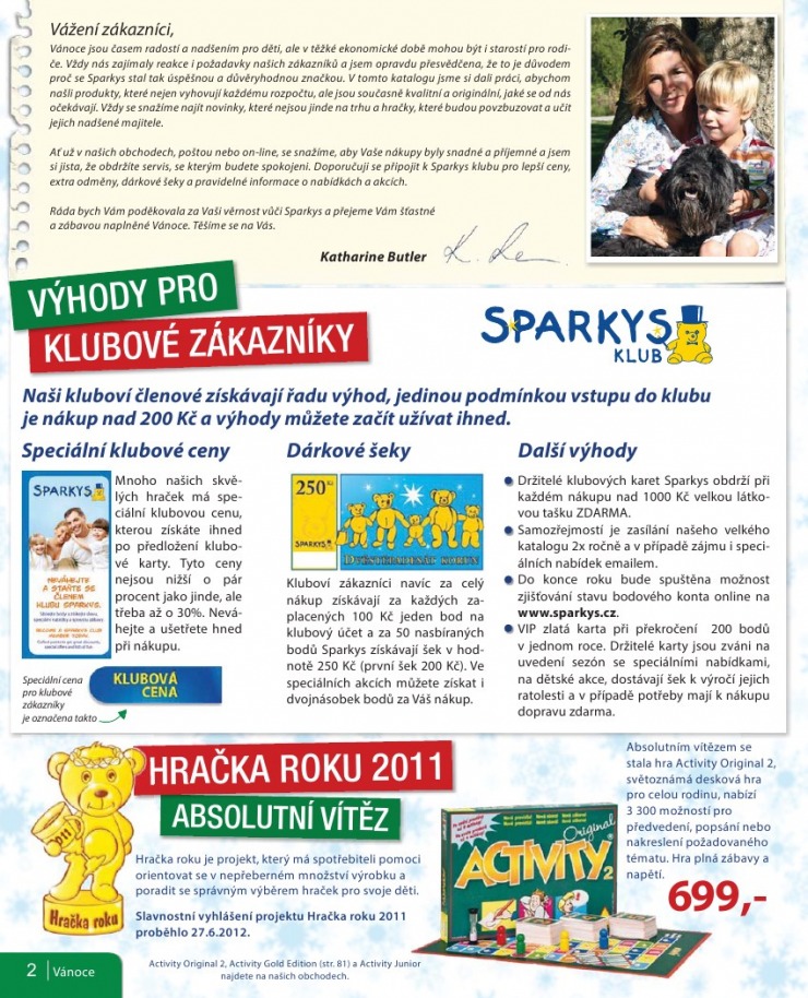 leták Sparkys strana 1 leták Sparkys strana 1