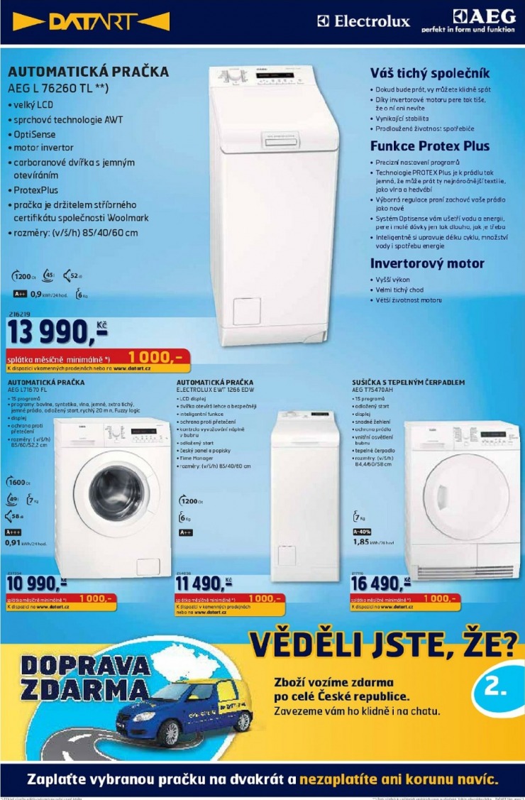 leták Datart strana 1 leták Datart strana 1