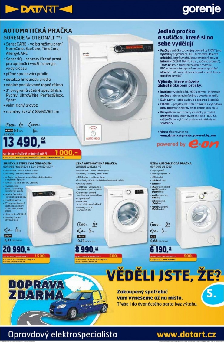 leták Datart strana 1 leták Datart strana 1