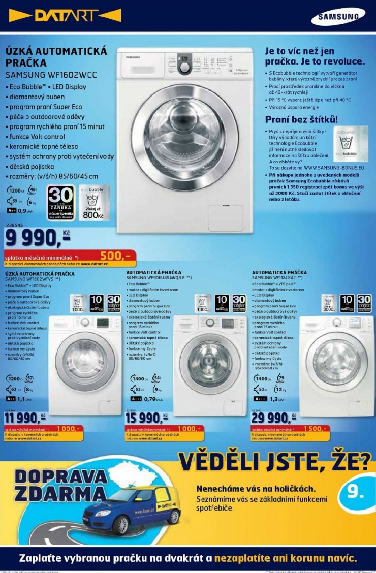leták Datart strana 1 leták Datart strana 1