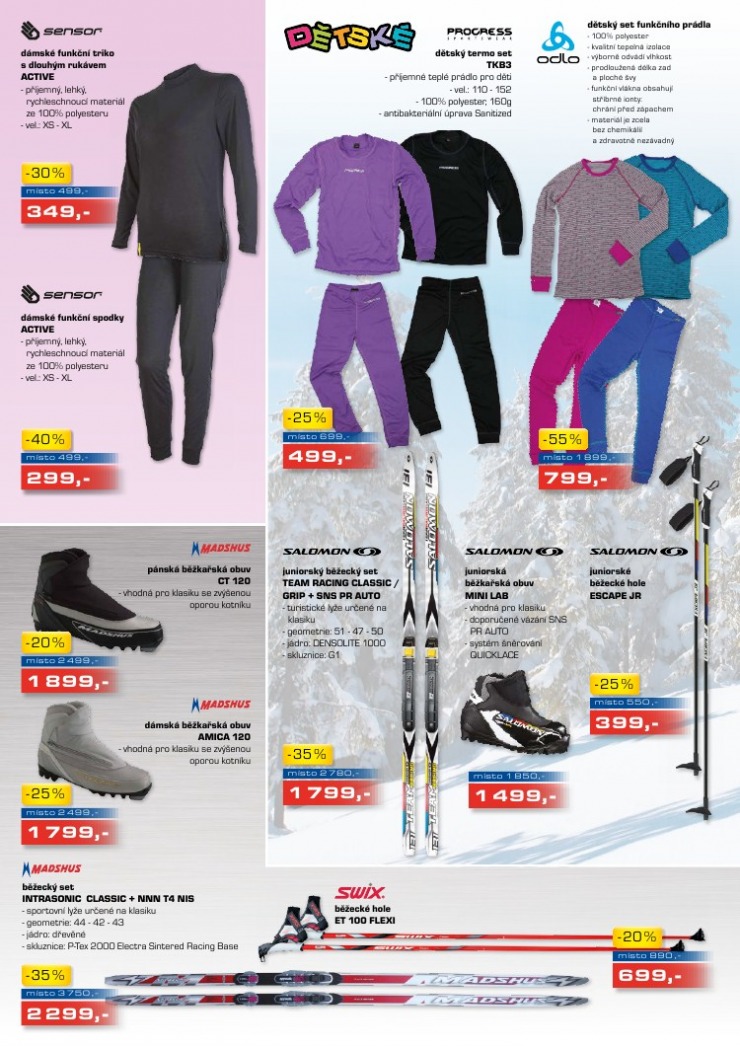 leták Sportisimo strana 1 leták Sportisimo strana 1