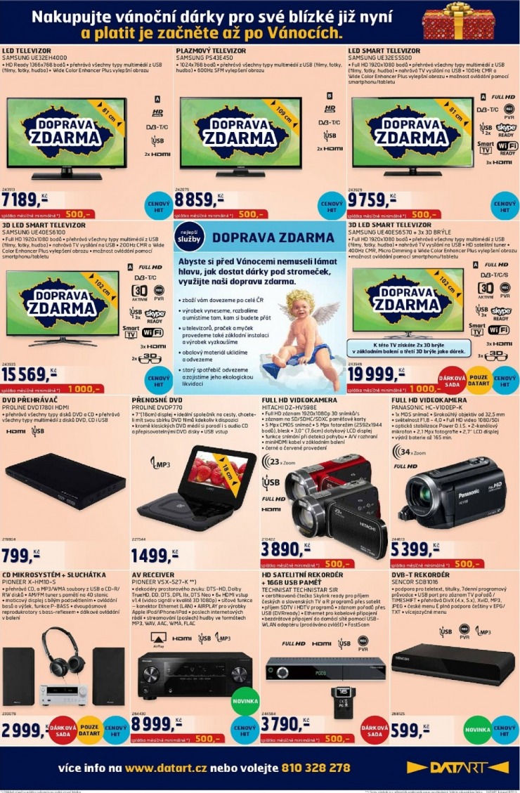 leták Datart strana 1 leták Datart strana 1