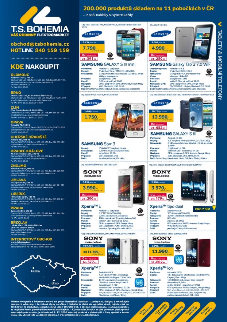 leták T.S. Bohemia Virtuální katalog od 11.2.2013 strana 1 leták T.S. Bohemia Virtuální katalog od 11.2.2013 strana 1